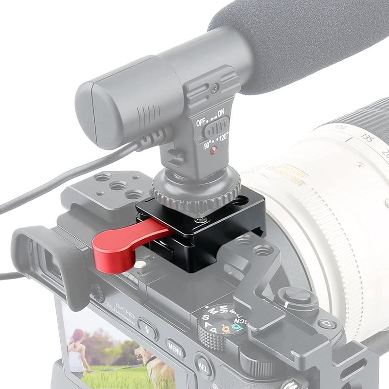 NICEYRIG NATO Lock Clamp with Quick Release NATO Rail 70mm for Video Monitor Microphone LED Light - 080 - Image 3